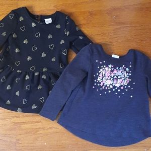 2 size 4T girls' tops